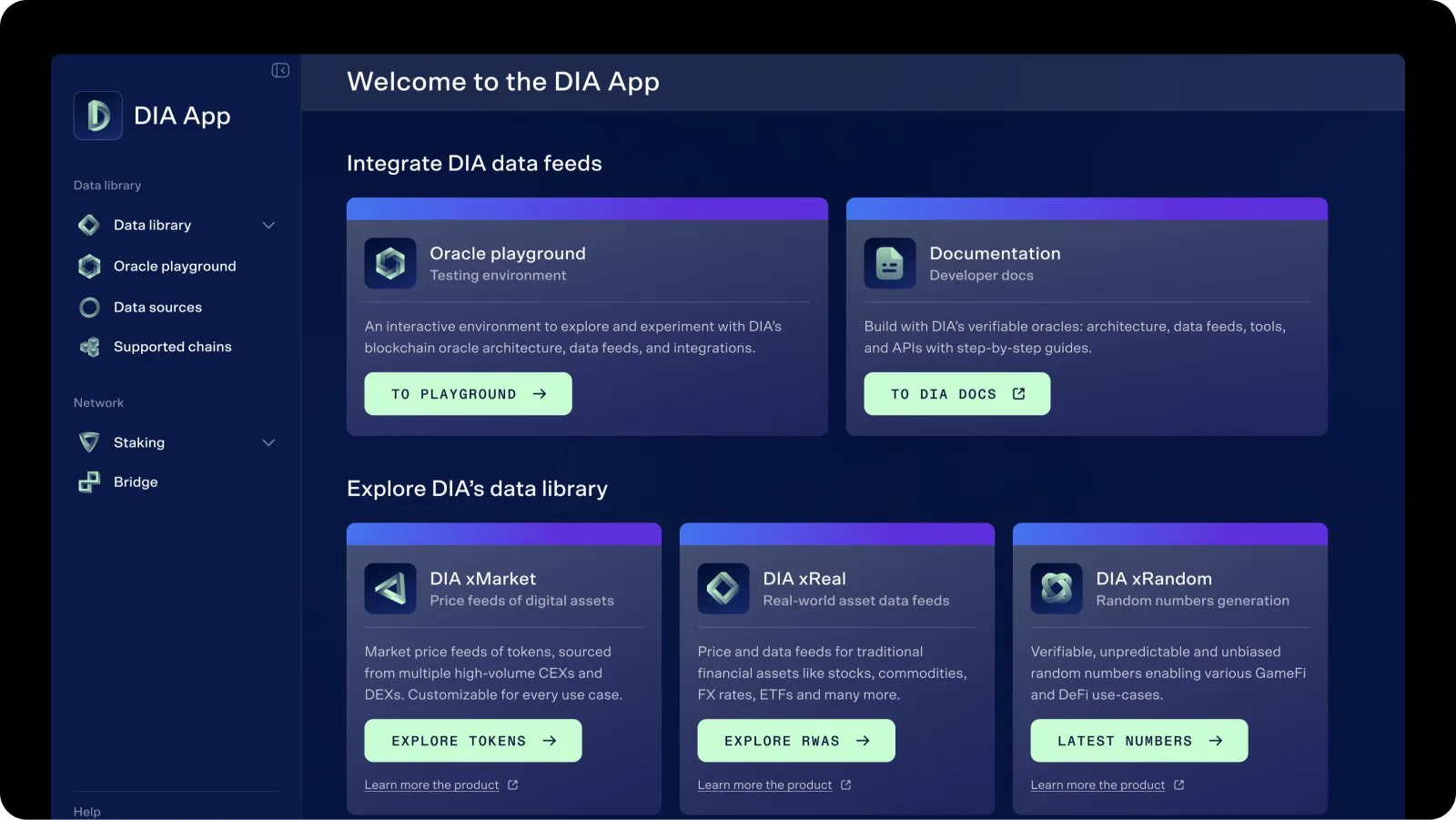 DIA 2025 — asset explorer